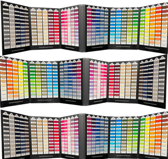 Polyester Dikiş İpliği Kartelası 2